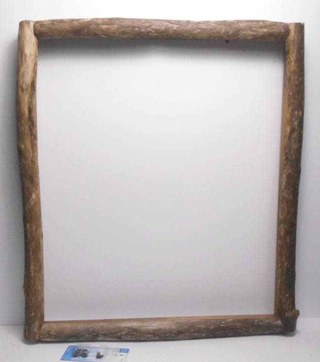 DIY手造り◆油絵F6号サイズ用の流木での額縁フレーム