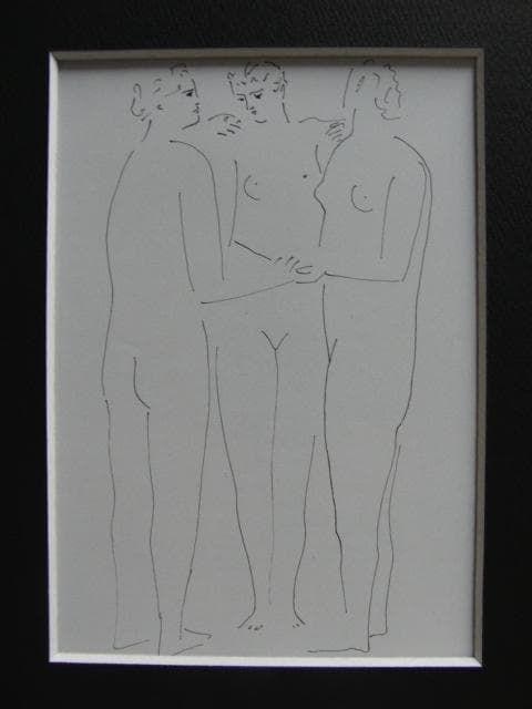 ピカソ、ETUDE POUR LES TROIS GRACES