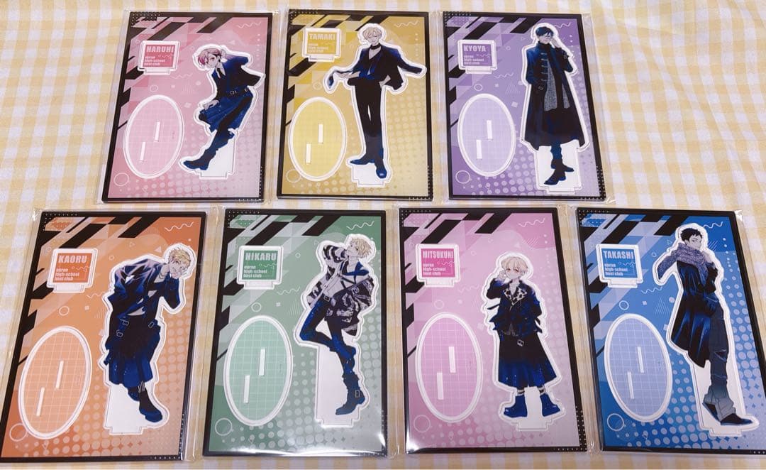 桜蘭高校ホスト部 白泉社カフェ アクリルスタンド 全7種セット