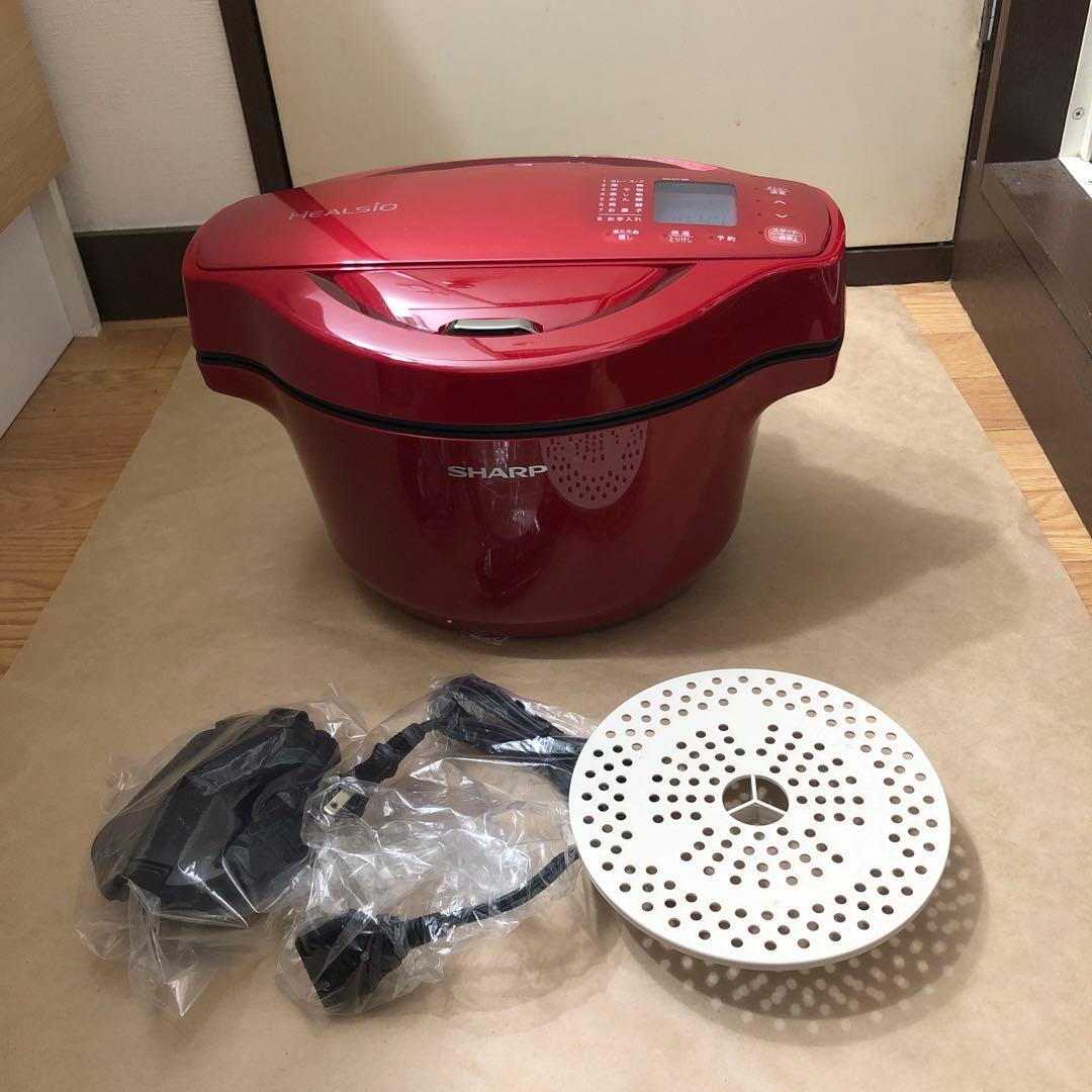 未使用　SHARP KN-HT16E-R ヘルシオ　ホットクック　 自動調理器