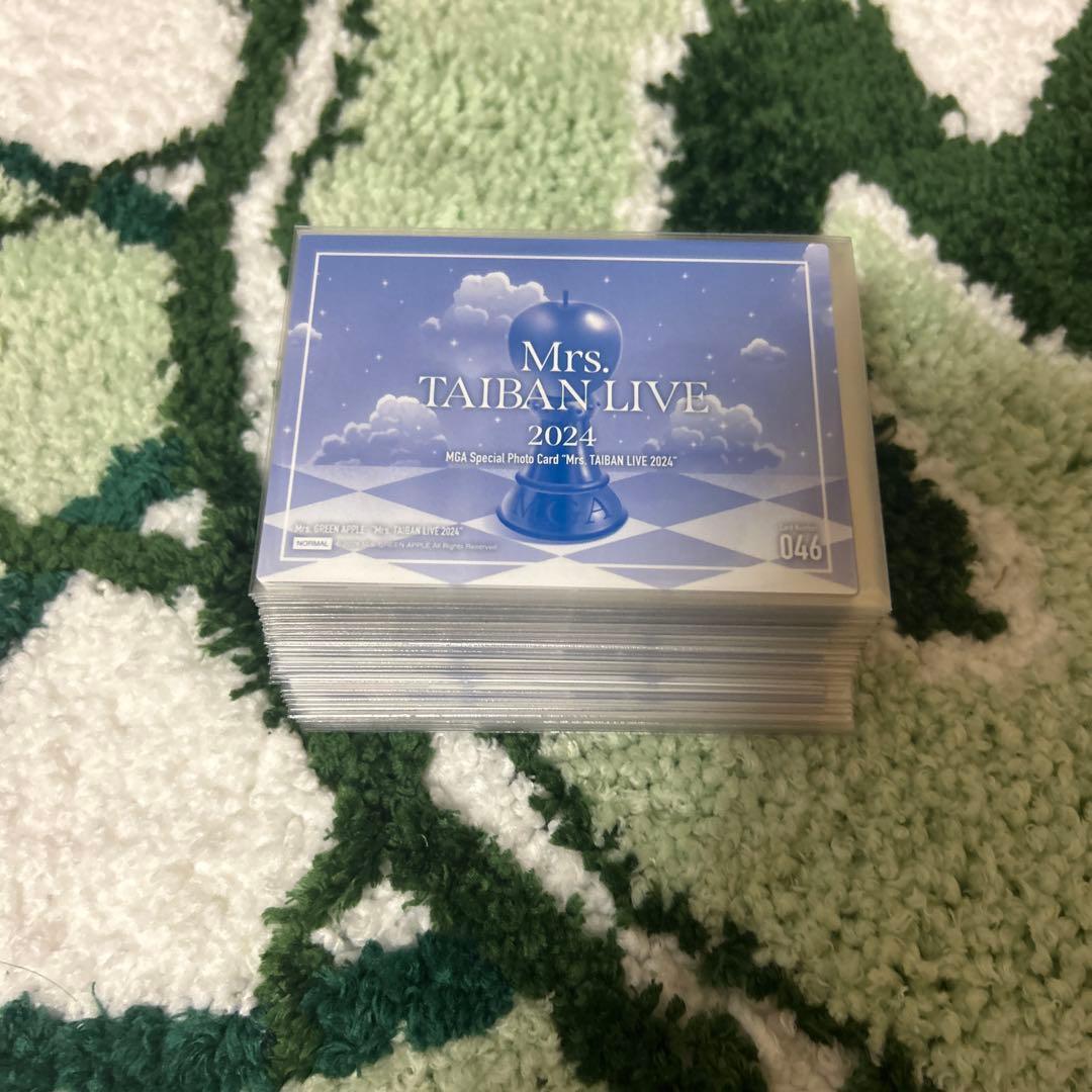 Mrs.GREENAPPLE 対バン フォトカード ノーマルコンプリート　セット