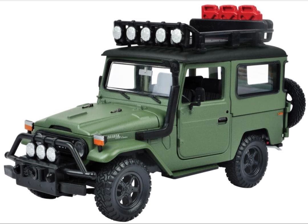 トヨタ FJ40 ランドクルーザー オフロード 1/24 モーターマックス