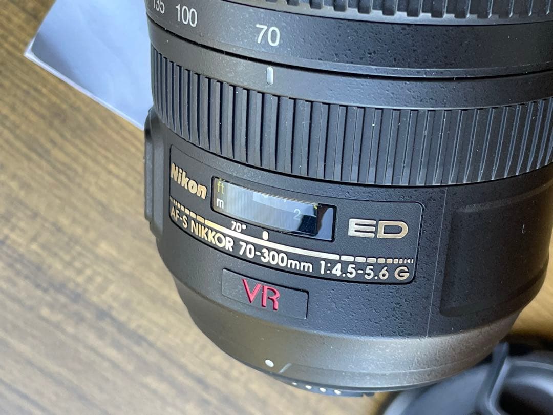 ビデオカメラ Nikon afs 70-300 4.5-5.6G if ed vr