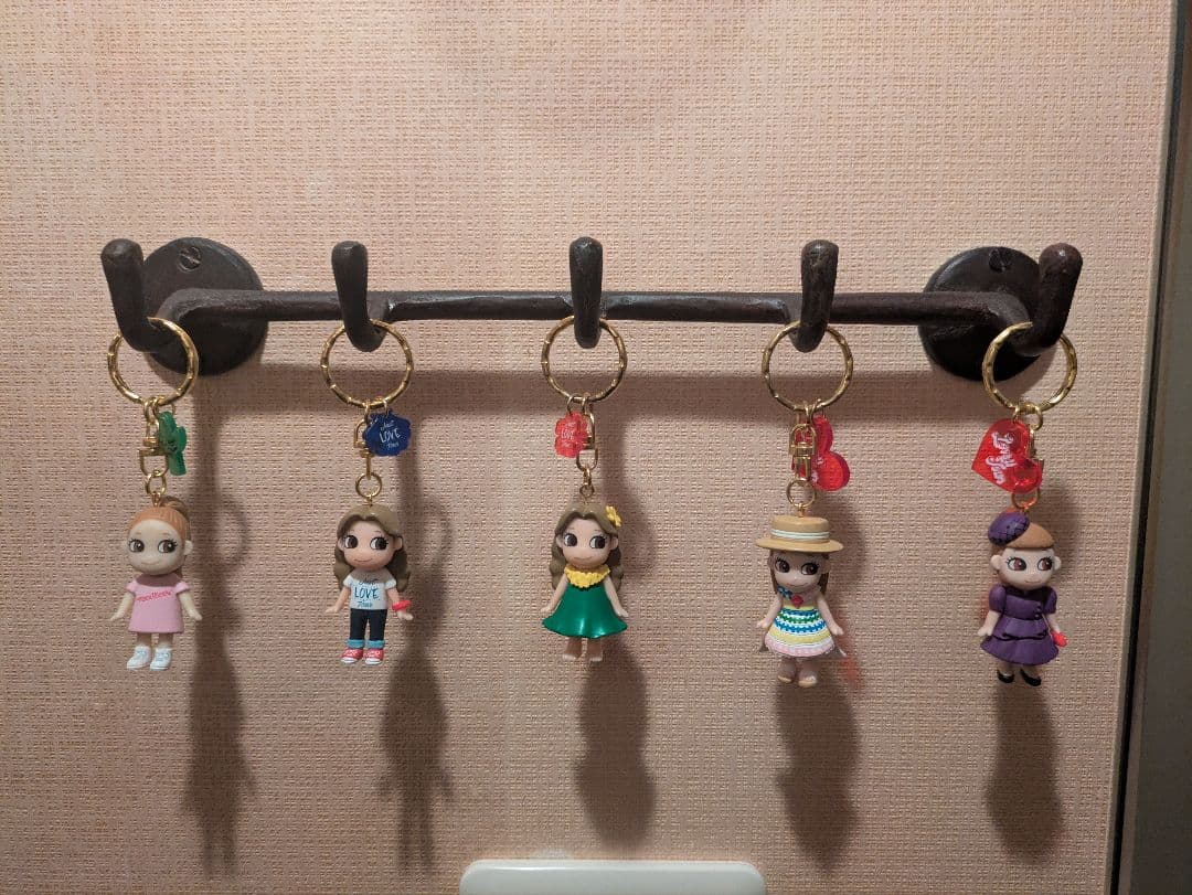 西野カナ マスコットキーホルダー 5点