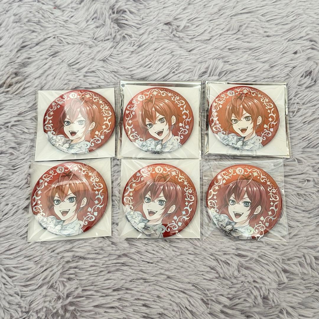 ツイステ プラチナジャケット リドル 缶バッジ 6点