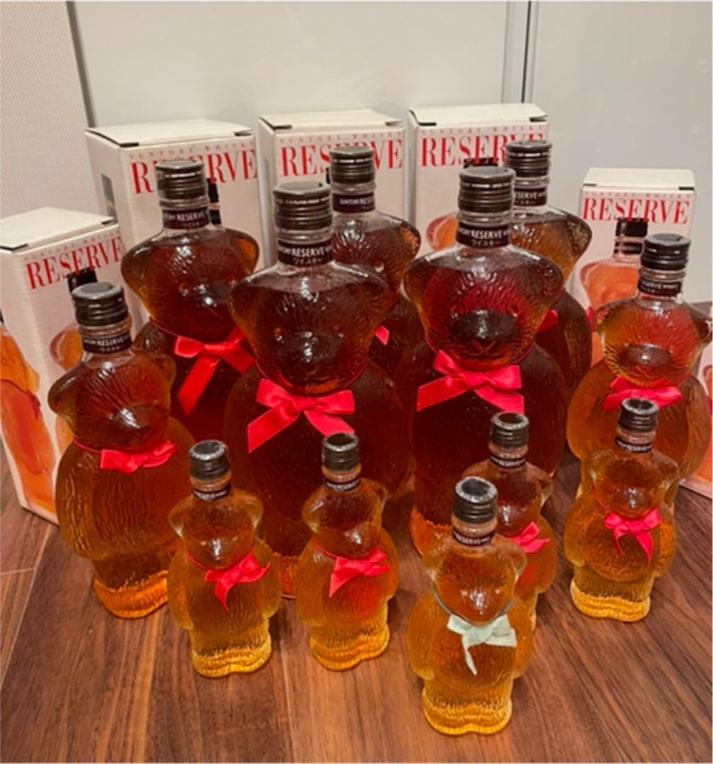 サントリースペシャルリザーブ　クマさんボルト　12本古酒未開封