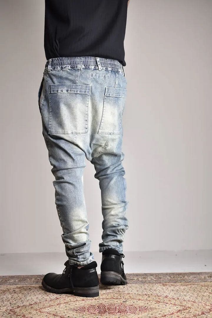 本日のみ特価 A.F ARTEFACT デニムサルエルスキニー