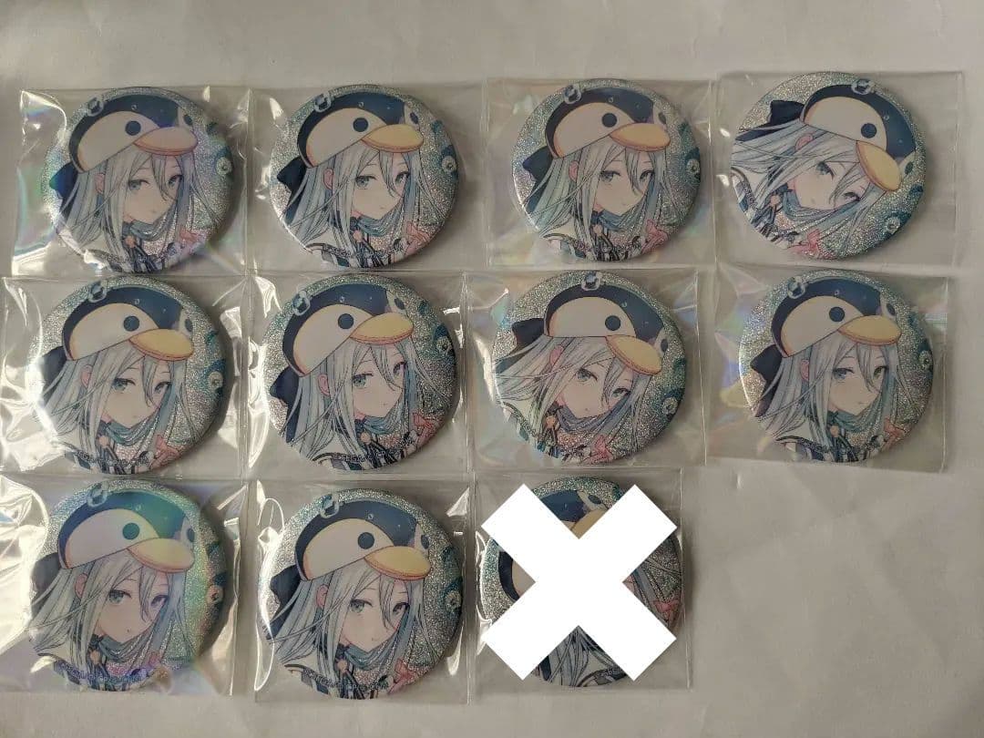 プロセカ 奏 グリッター缶バッジ