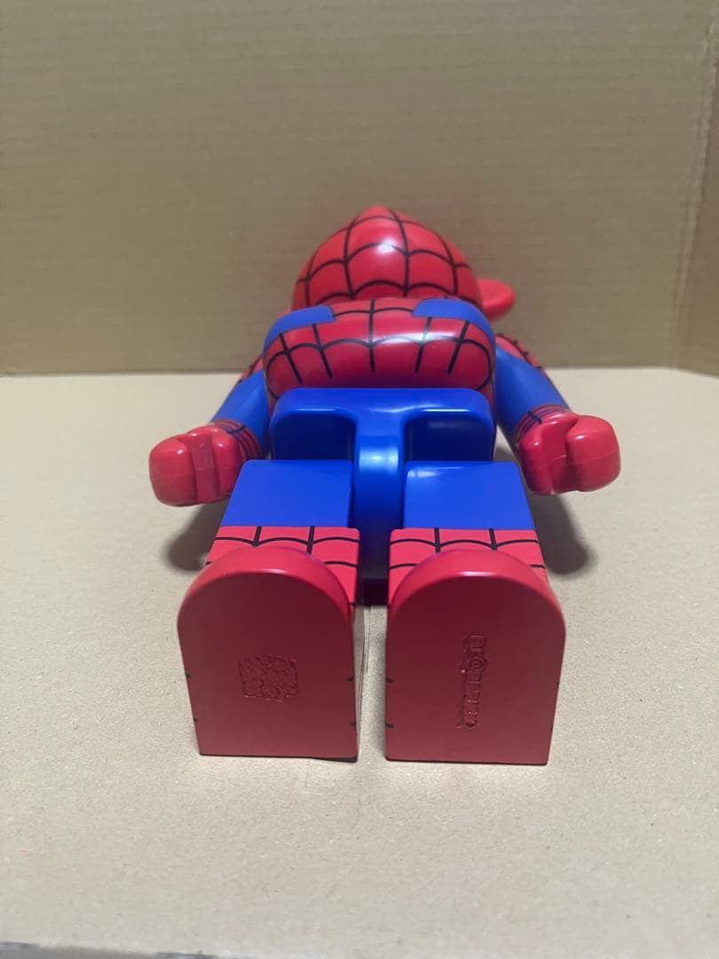 美品 初期物 ベアブリック400％ スパイダーマン ハッピーくじ 特賞