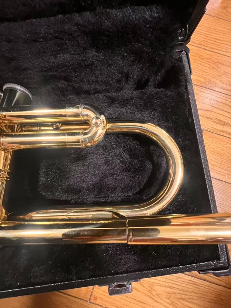 金色 3バルブ トランペット 本体