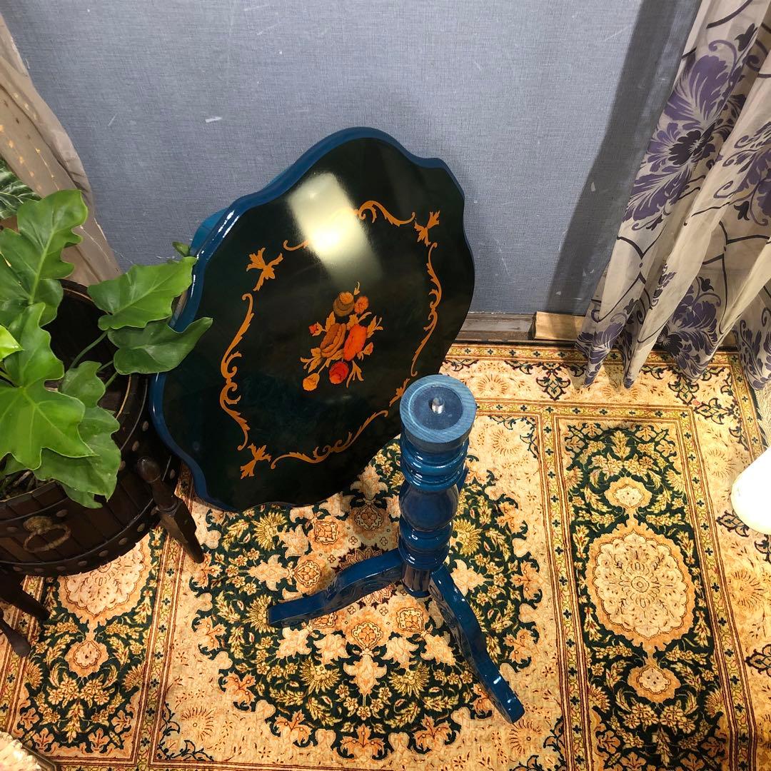 Sale ヴィンテージ イタリアン象嵌　コンパクト　サイドテーブル