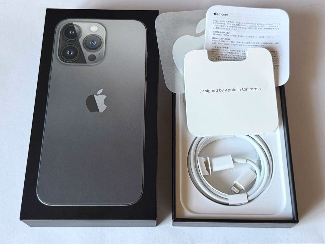 未使用に近い　保証付　バッテリー100%　iPhone 13 Pro 512GB