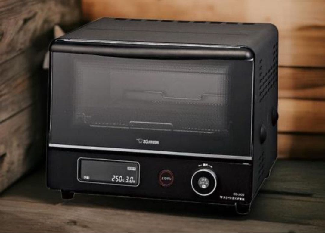 象印 EQ-JA22-BA ブラック オーブントースター