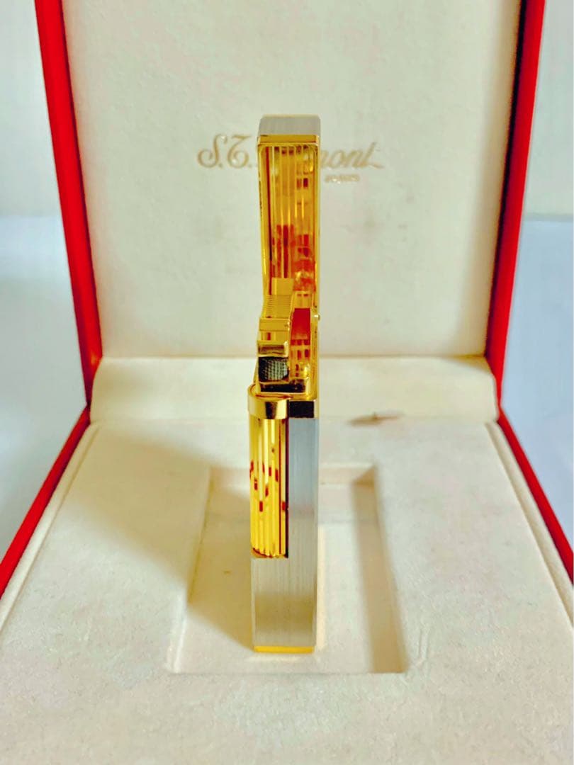 S.T.Dupont デュポン ガスライター ライン2 ヘアライン 16841