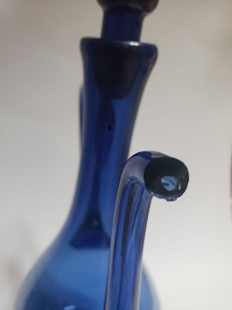 小谷真三　倉敷ガラス　民芸　水差し