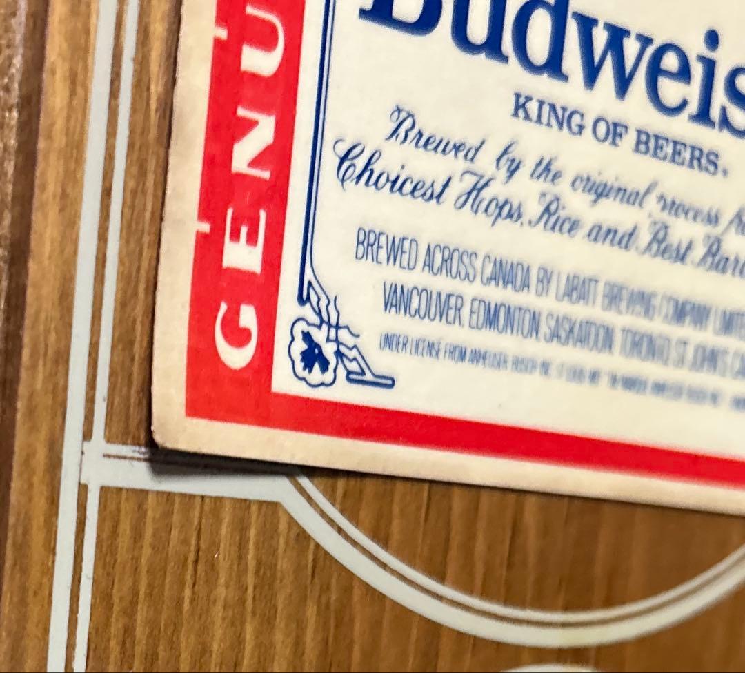 ビンテージ品 バドワイザー（Budweiser）壁掛け式栓抜 希少