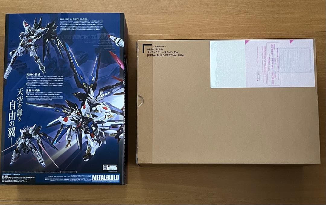 メタルビルド　ストライクフリーダムガンダム2024 光の翼オプションセット