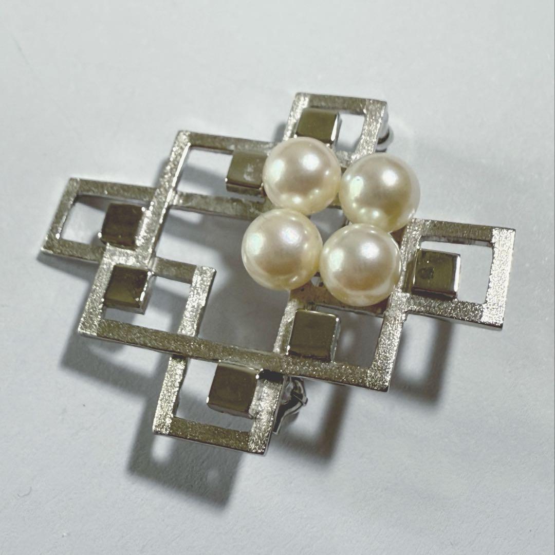 タサキ　ブローチ　あこや真珠　本真珠　入学式　卒業式　TASAKI ブランド