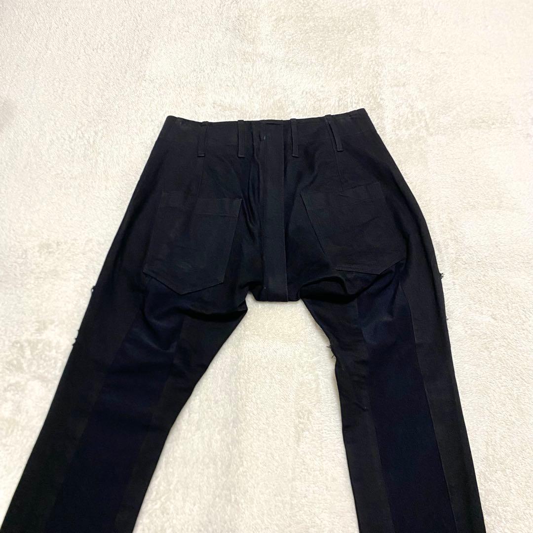 美品　Kiryuyrik キリュウキリュウ　ストレッチ　サルエルパンツ　デニム