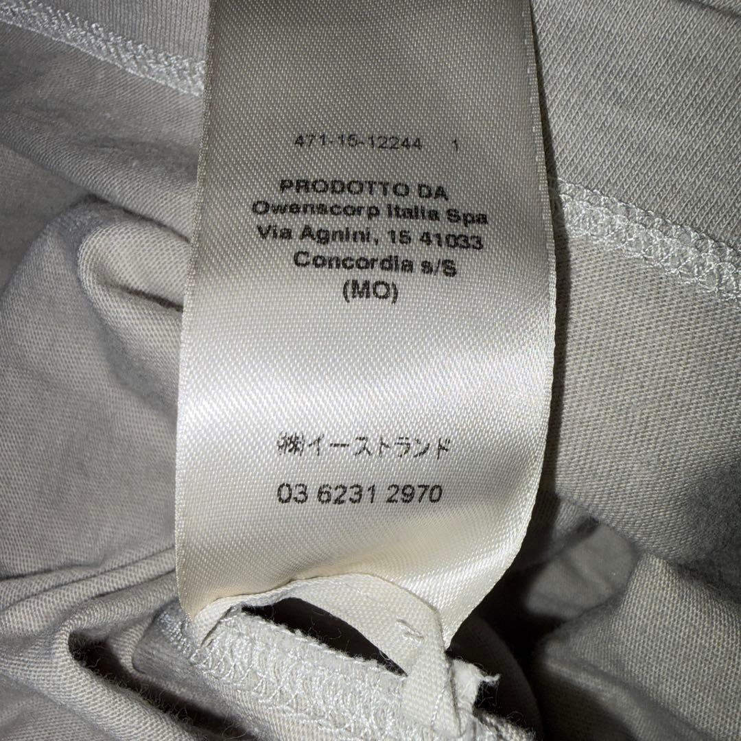 RICK OWENS 19SSショルダーリベット Tシャツ