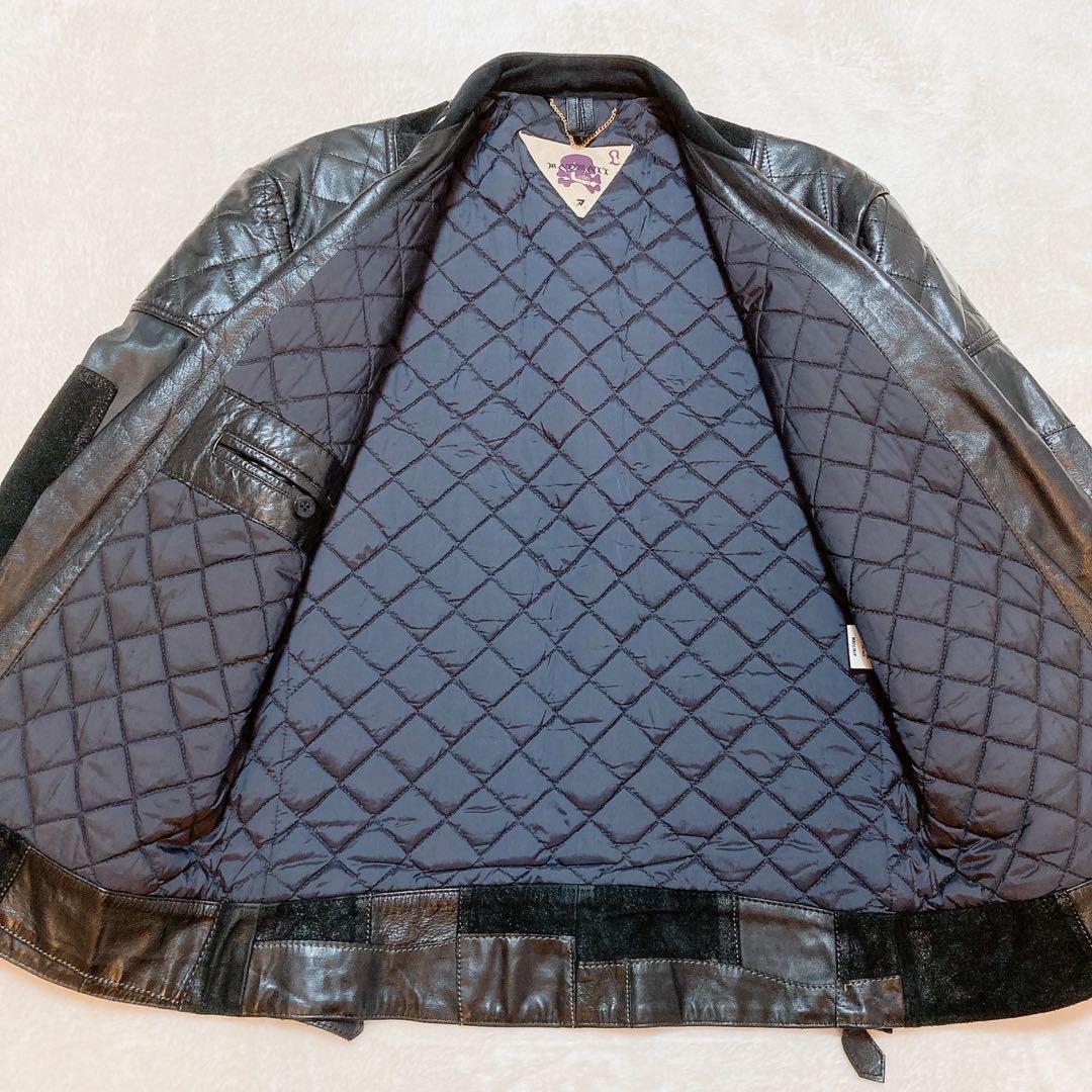 希少♪　ネクサスセブン　マッドマックス　レザージャケット　革ジャン　パッチワーク