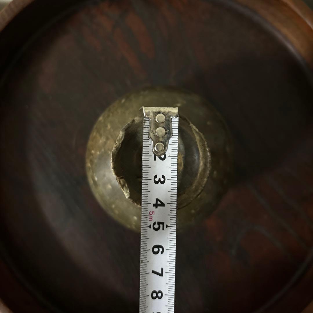 高麗〜李朝徳利　古道具　花入　飴釉　茶道具　アンティーク　骨董品　酒器　一輪挿し