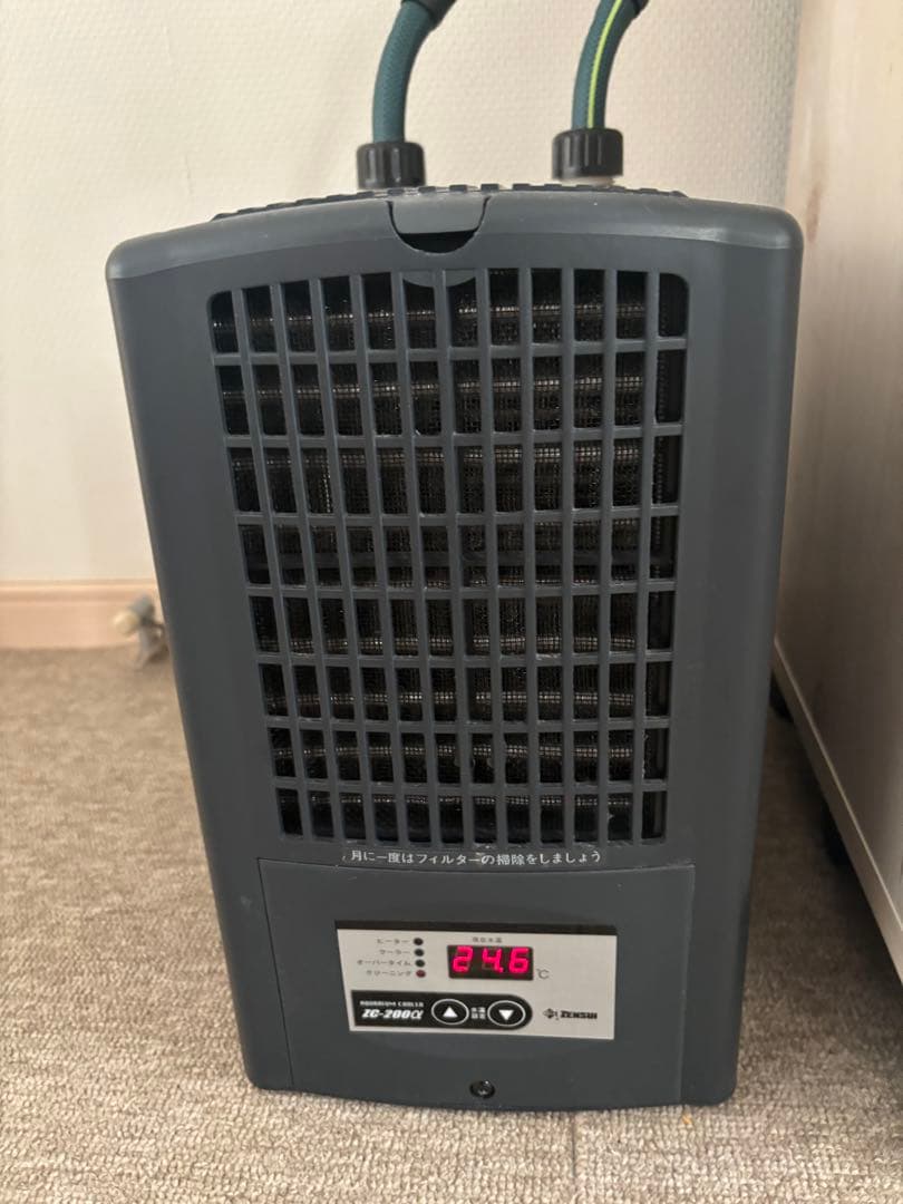 ゼンスイ　ZC-200α クーラー 取説有　水槽用クーラー