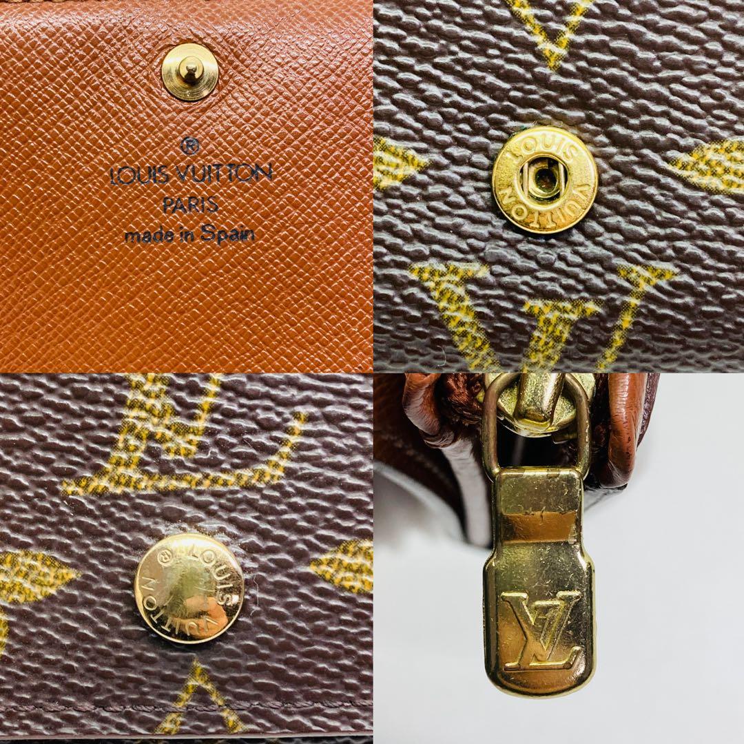 ルイヴィトン ポルトフォイユ トレゾール 財布 L字ファスナー 856