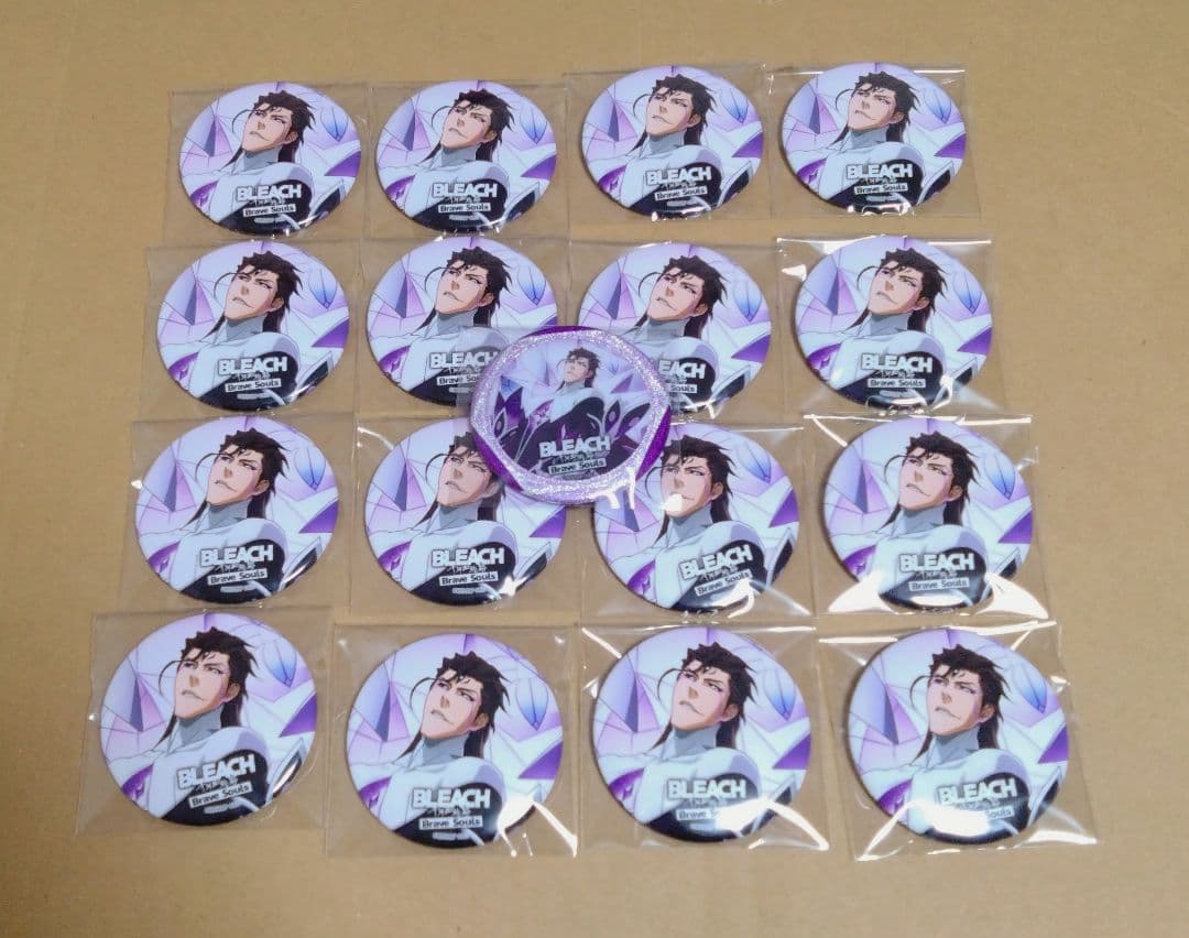 BLEACH　Brave Souls　ブレソル　缶バッジ　レア　藍染　惣右介