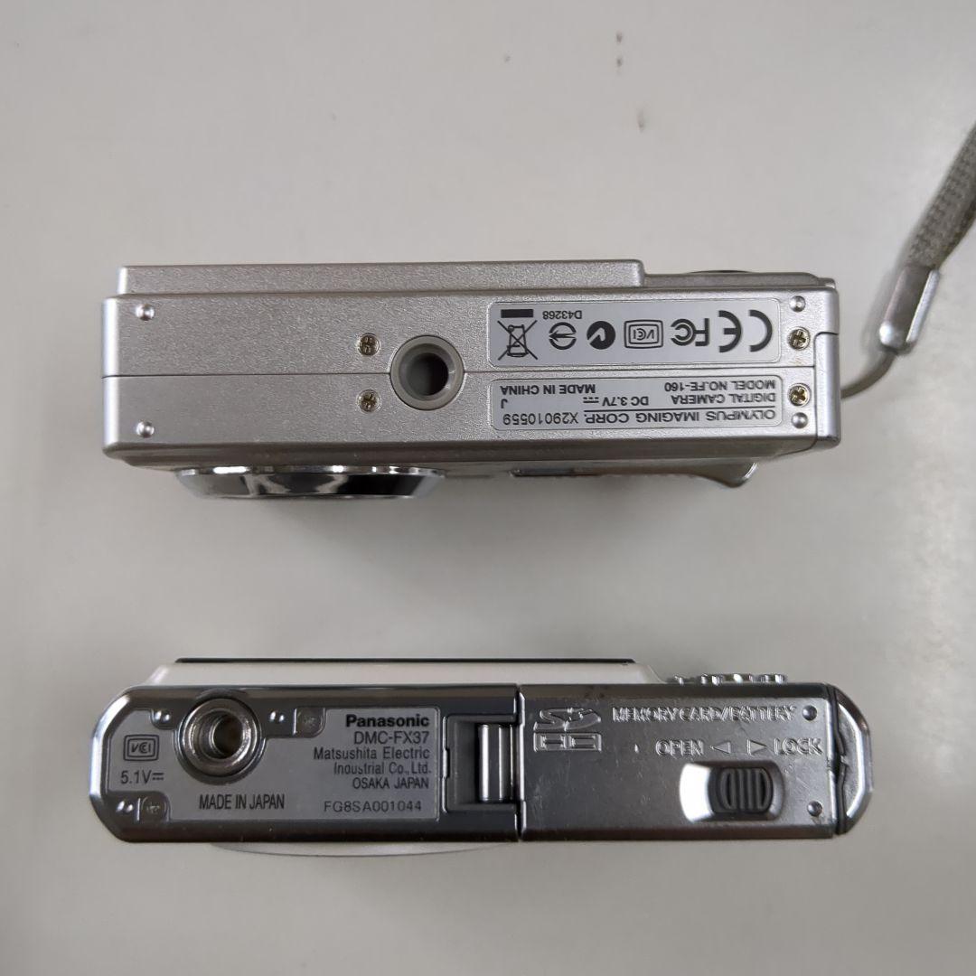 Olympus FE-160 & Panasonic DMC-FX37 セット