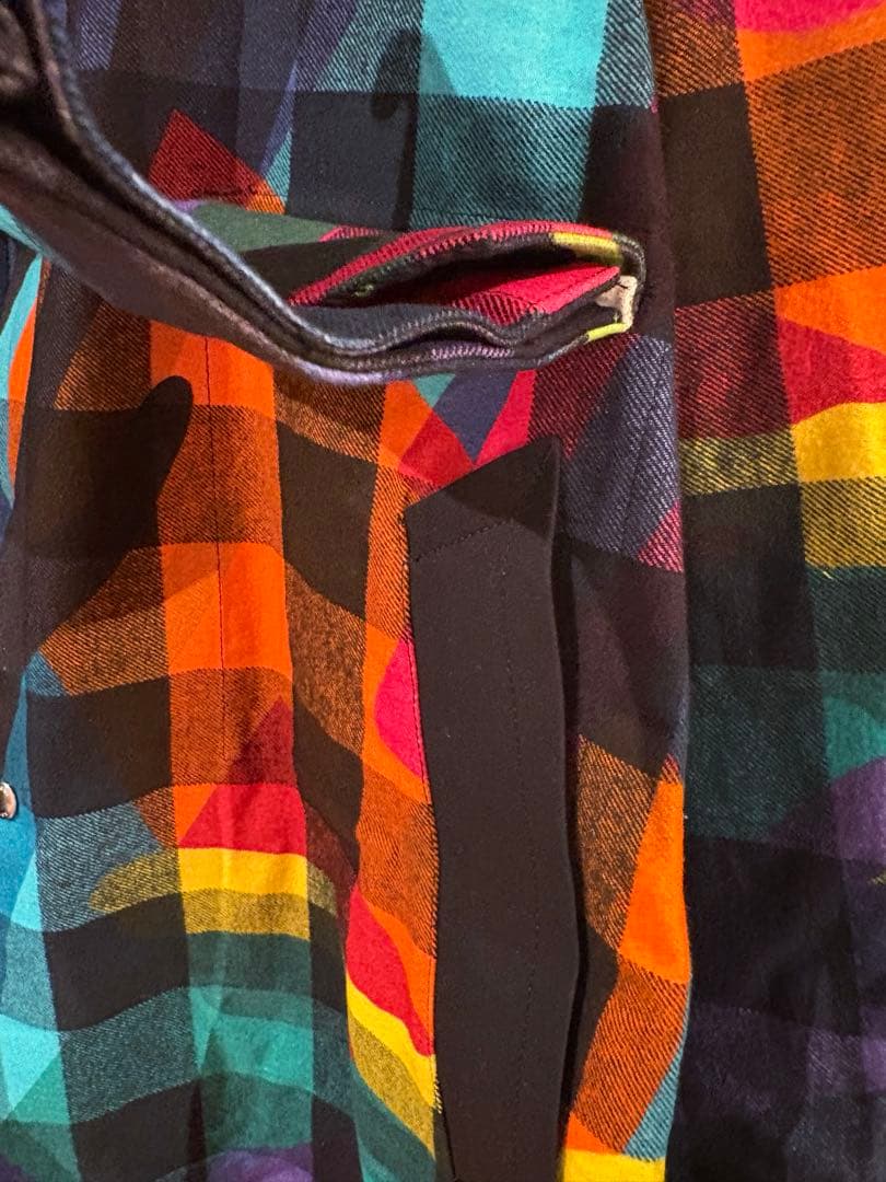 【新品】sacai kaws カモフラージュ コート　※シワあり