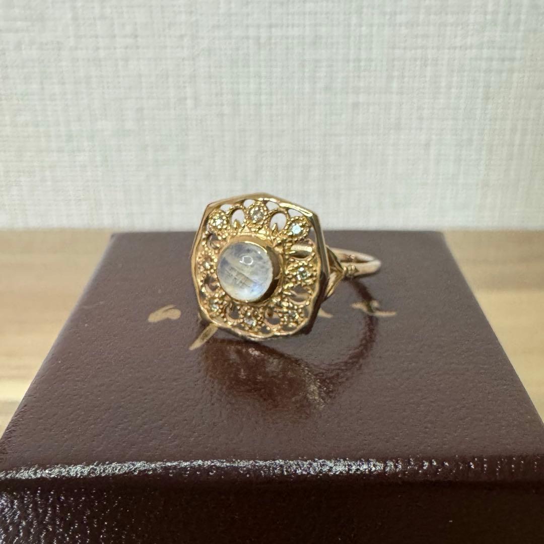 専用 新品 agete k5 透かしリング