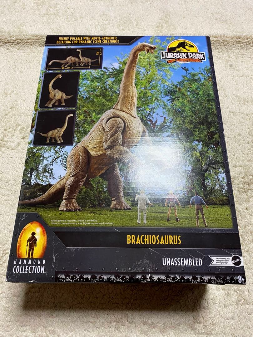 マテル　ハモンドコレクション　ブラキオサウルス　廃盤　ジュラシックパーク