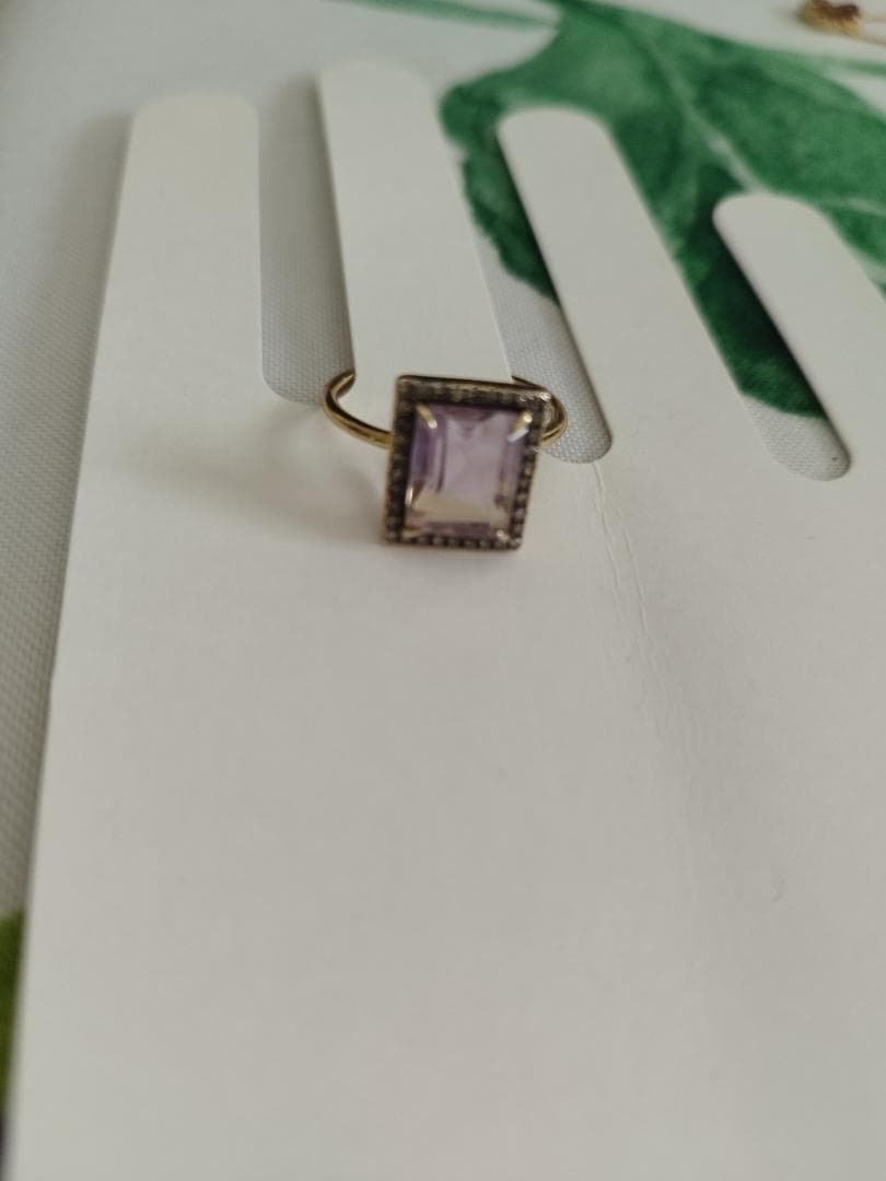 アルティーダウード　リング　アメトリン　パフェダイヤ　パフェダイヤ