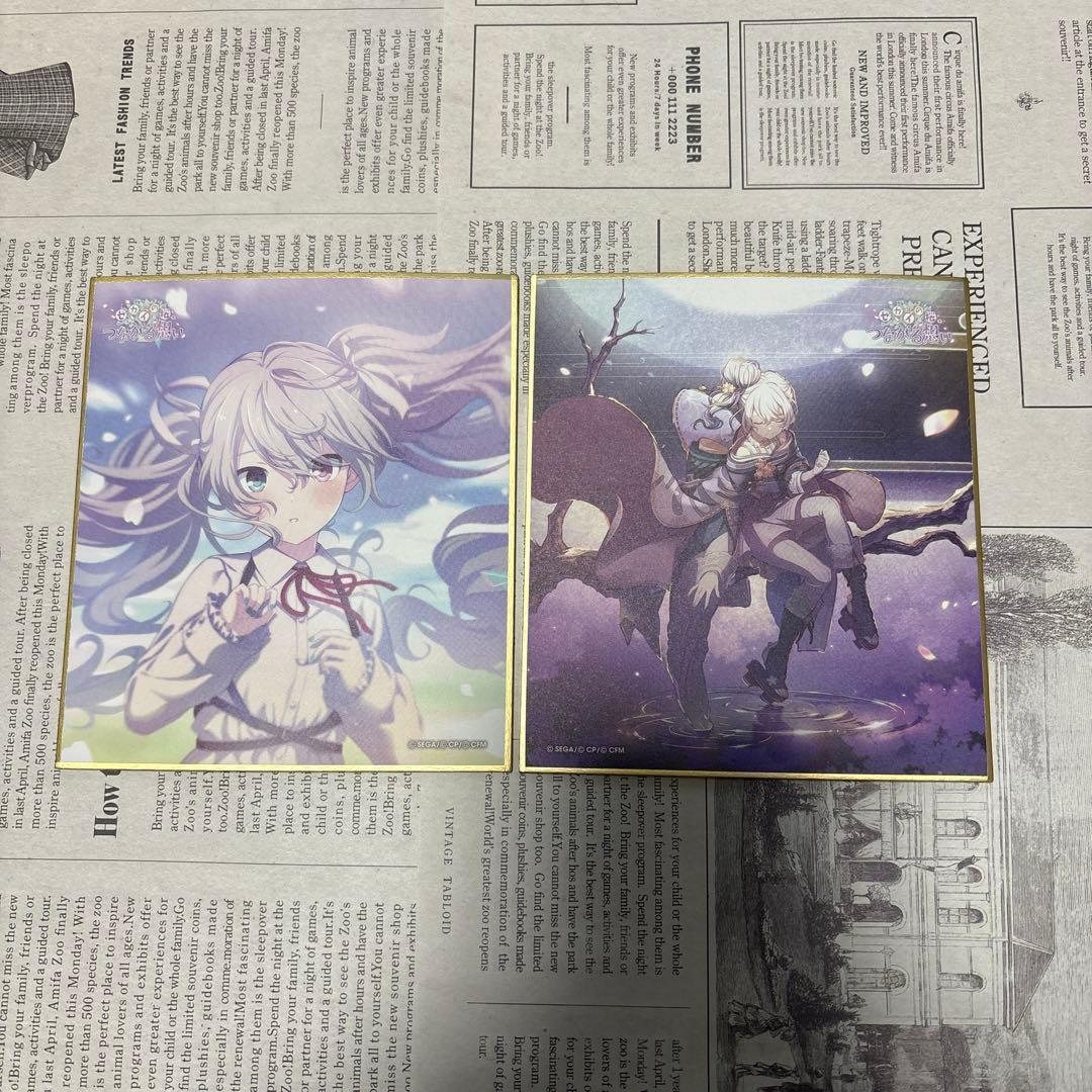 プロセカ 色紙 初音ミク ニゴミク 第21弾A