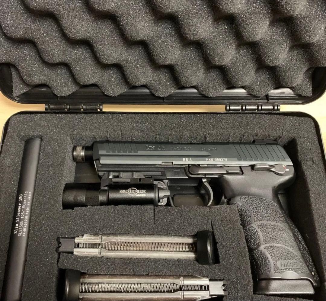 デトネーターカスタム　東京マルイ製 HK45 ガスブローバック