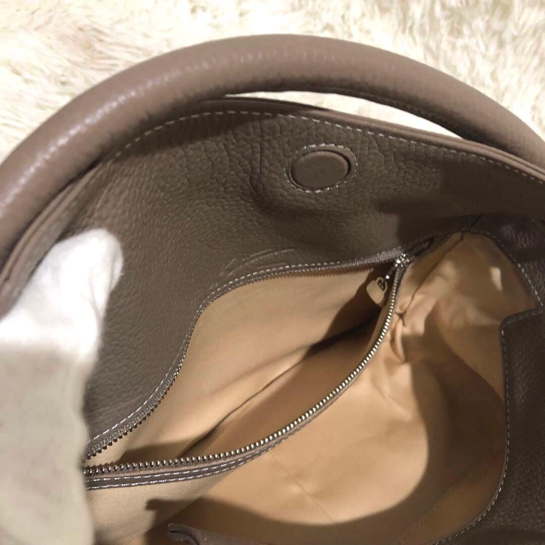 現行·未使用✨キタムラ　 レザー ハンドバッグ