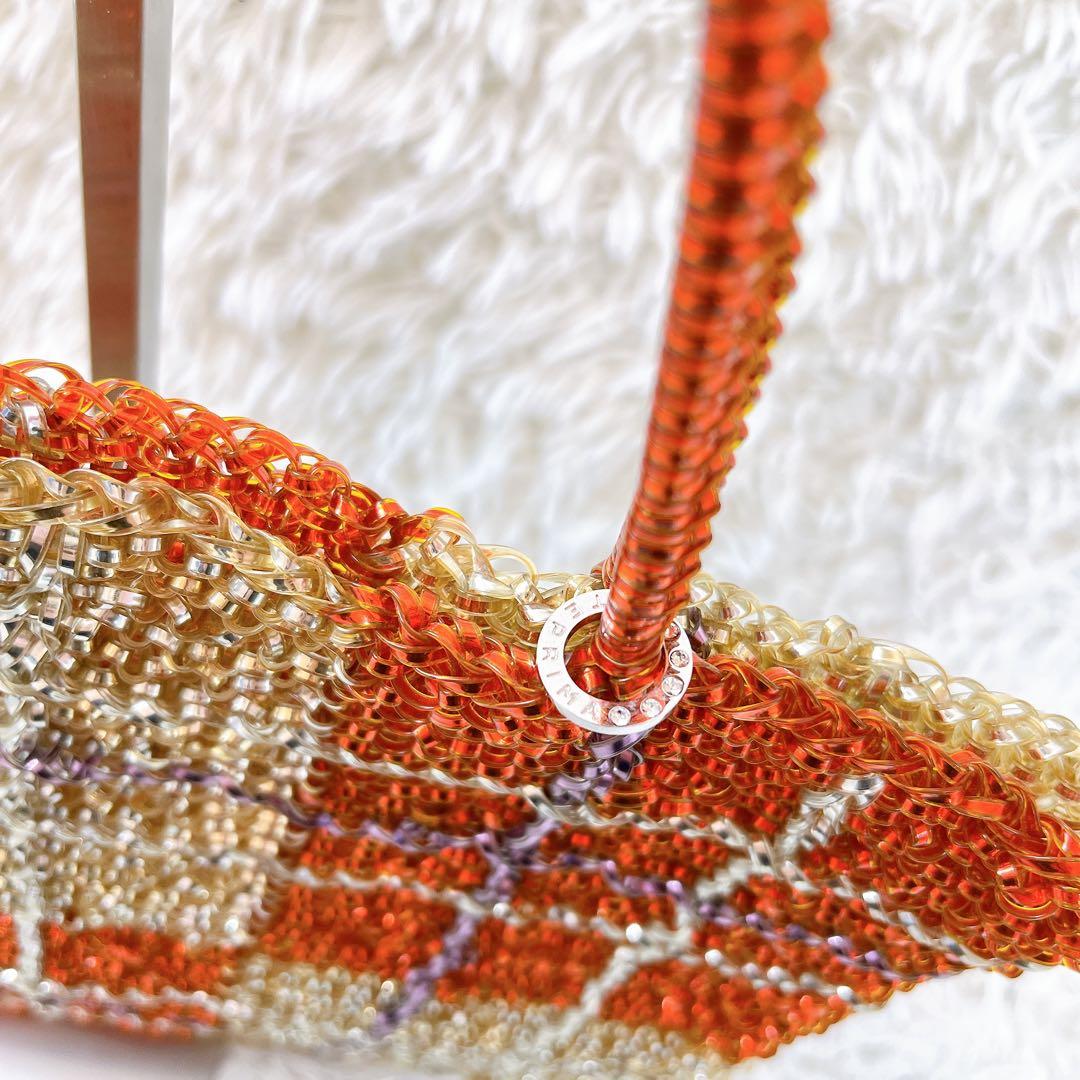 アンテプリマ✨スクエア ワイヤーバッグ タータンチェック ハンドバッグ