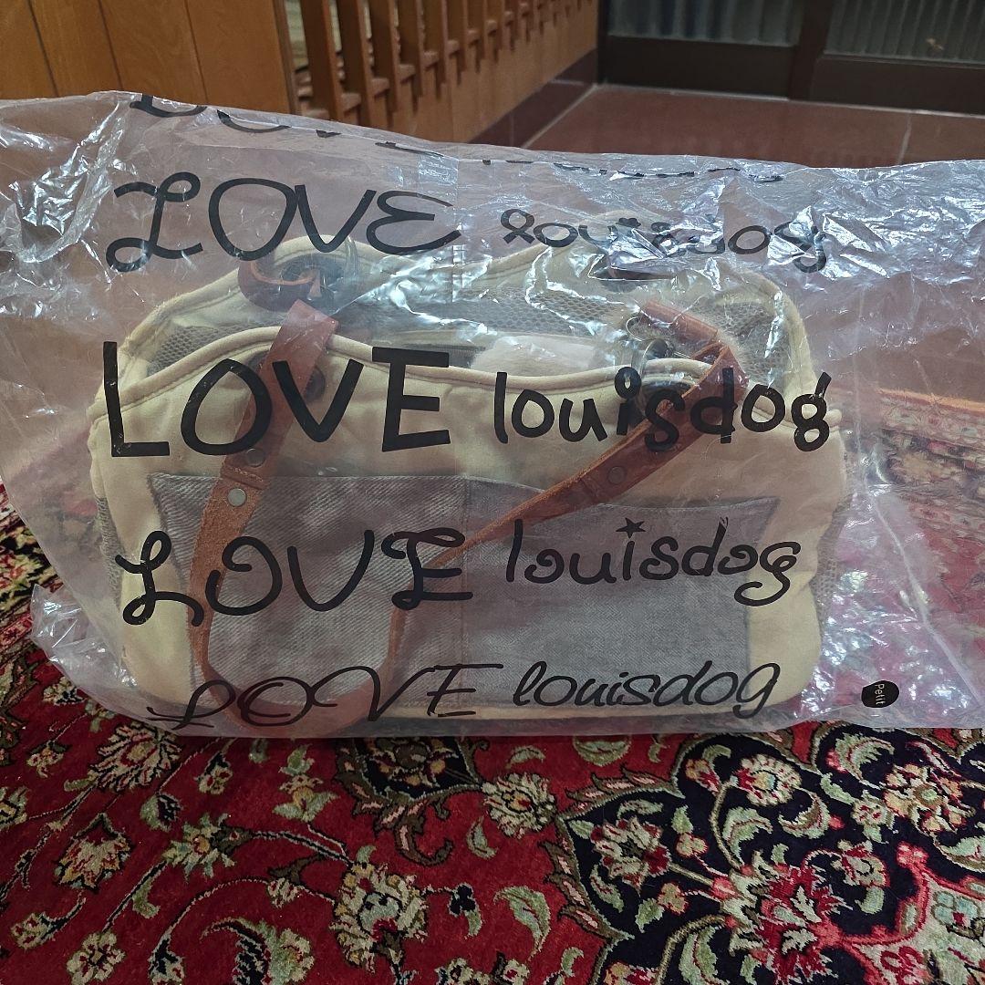 LA発ファー付きペットキャリーバッグ ファーは取り外し可能