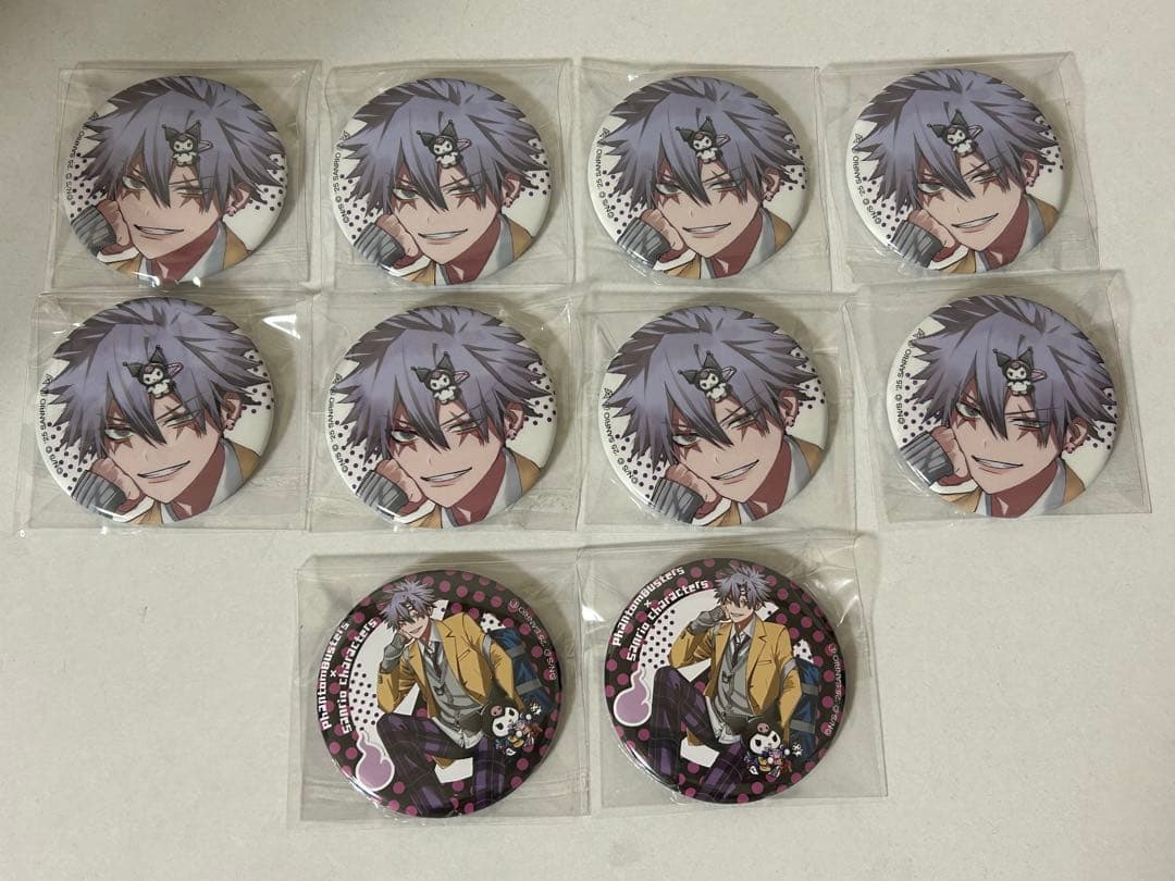 ファントムバスターズ ファンバス ザキ 観崎薫 サンリオ ファボテリア 缶バッジ