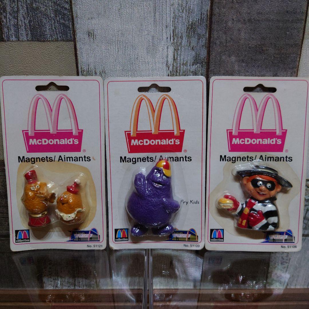 未開封 激レア マクドナルド マグネット ヴィンテージ ナゲット キャラクター