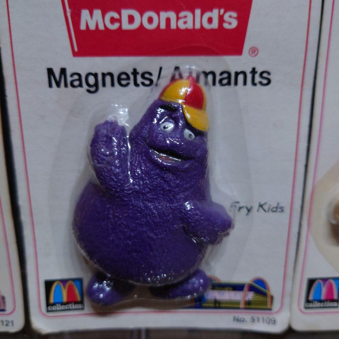 未開封 激レア マクドナルド マグネット ヴィンテージ ナゲット キャラクター