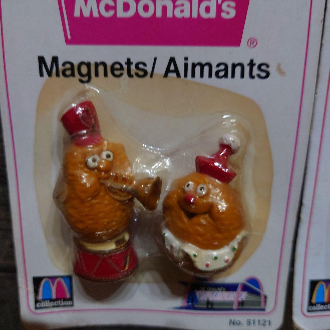 未開封 激レア マクドナルド マグネット ヴィンテージ ナゲット キャラクター