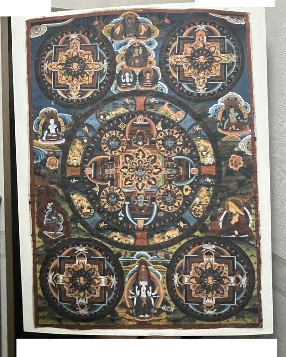 マンダラ　曼荼羅　大　ネパール