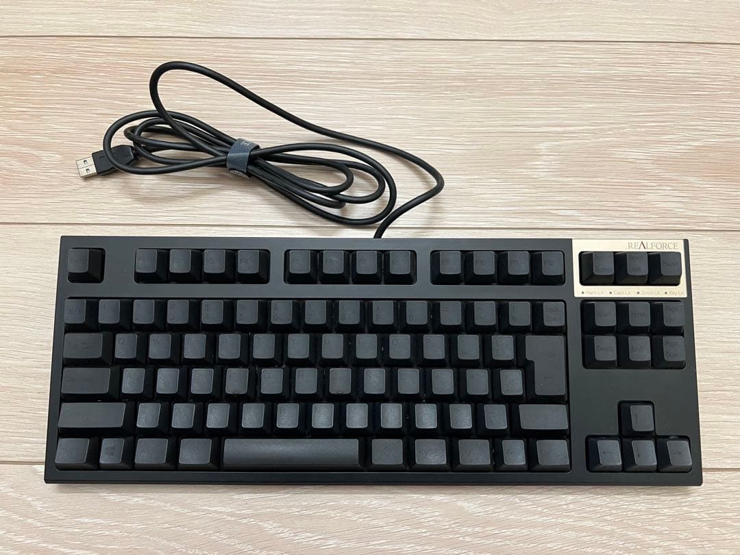 REALFORCE R2TLS-A JP3-BK テンキーレスキーボード