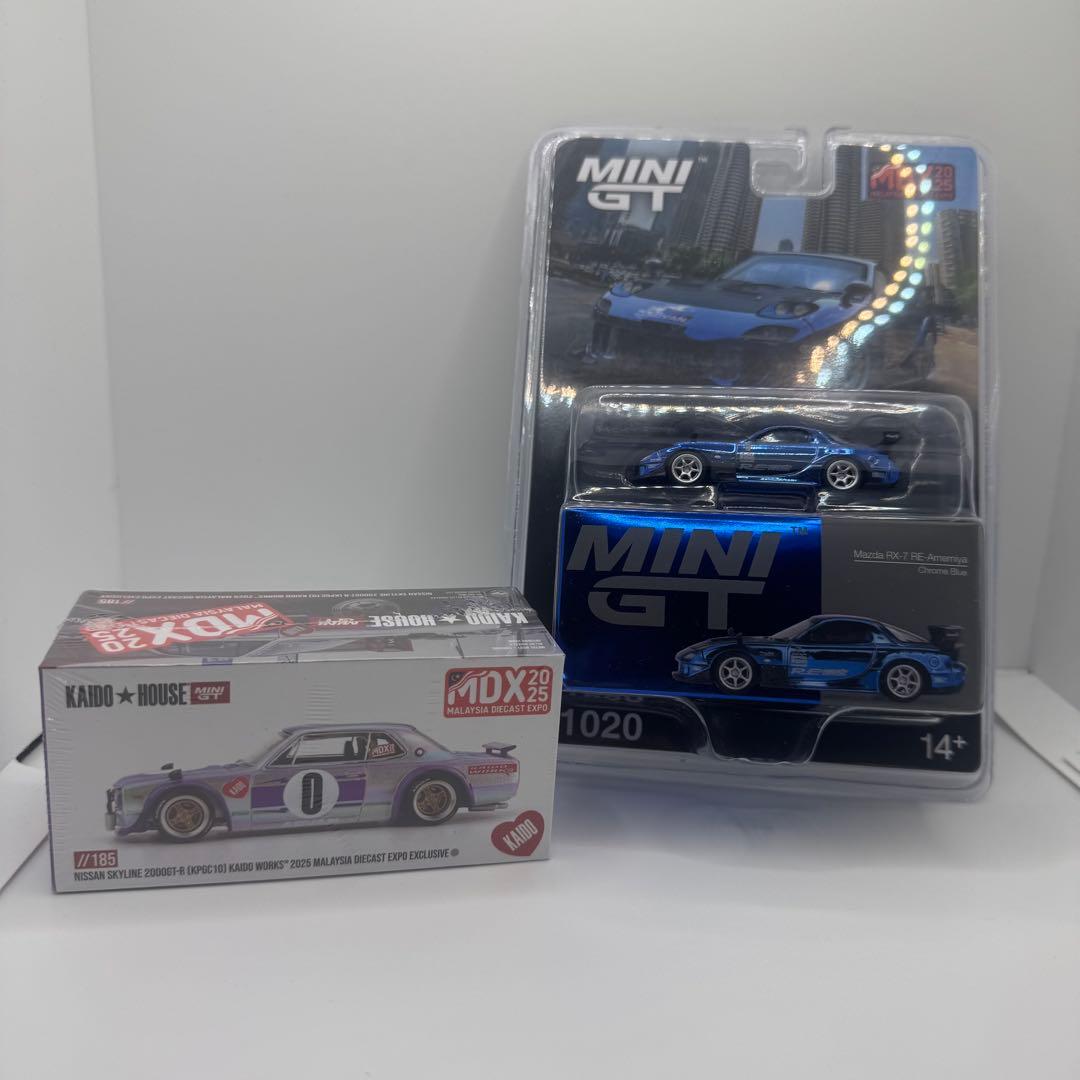 マレーシア限定 Minigt 街道ハウス マツダ雨宮 日産GT-R セット