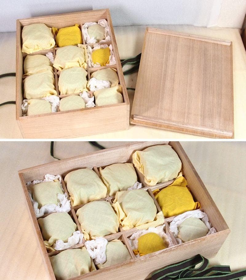 【美品】仙叟好 十二茶器 塗師:坂田峰俊 真塗 棗/薄茶器/茶入 裏千家 茶道具