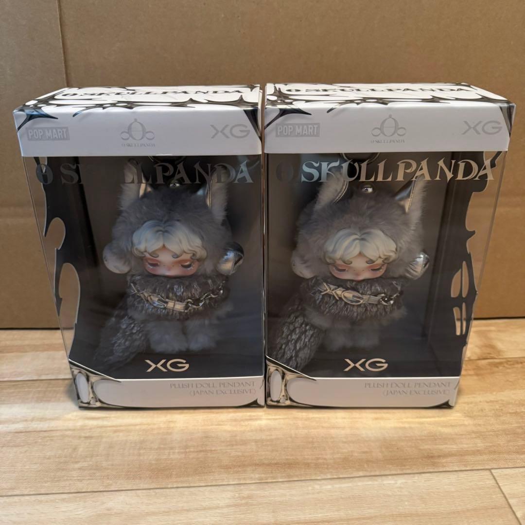 新品未開封 2個セット POPMART SKULLPANDA XG スカルパンダ