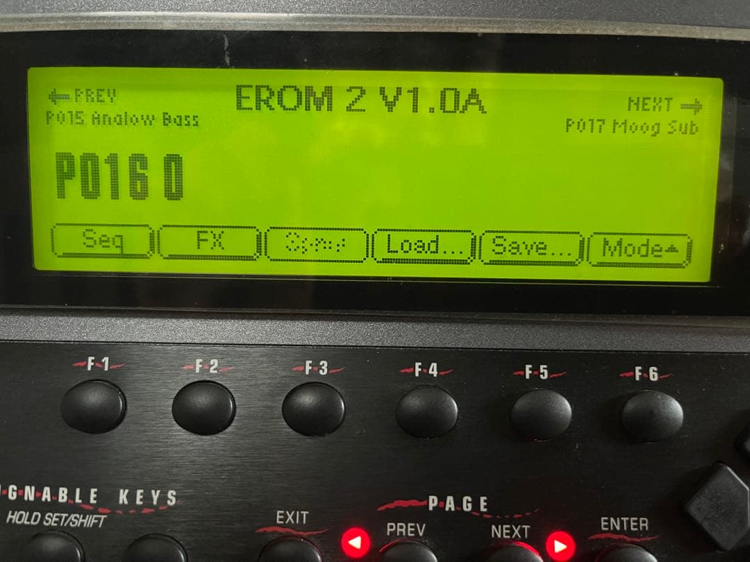 Katti様用E-MU E5000ULTRA 音源ROM搭載