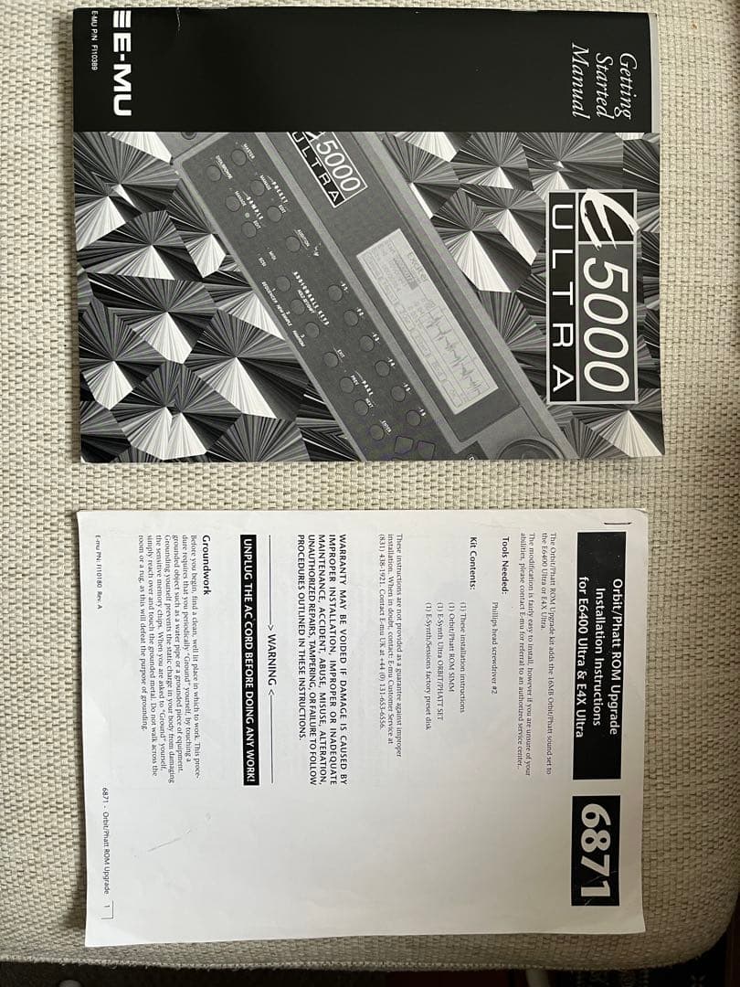 Katti様用E-MU E5000ULTRA 音源ROM搭載